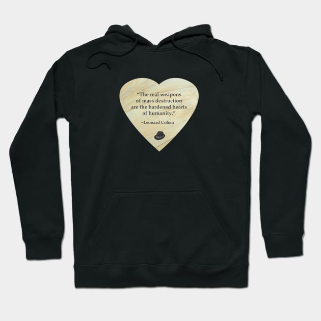 Hardened Hearts Hoodie by shotsfromthehip